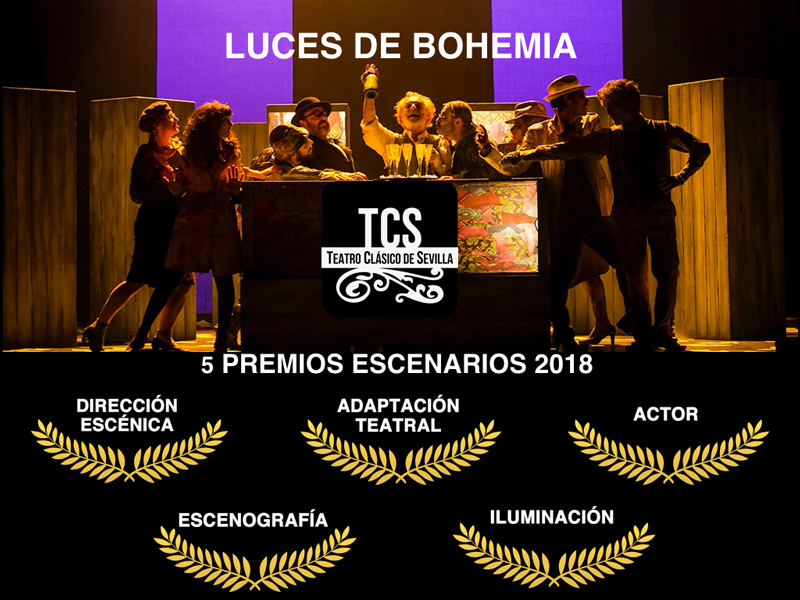 Premios Escenarios 2018 LUCES DE BOHEMIA